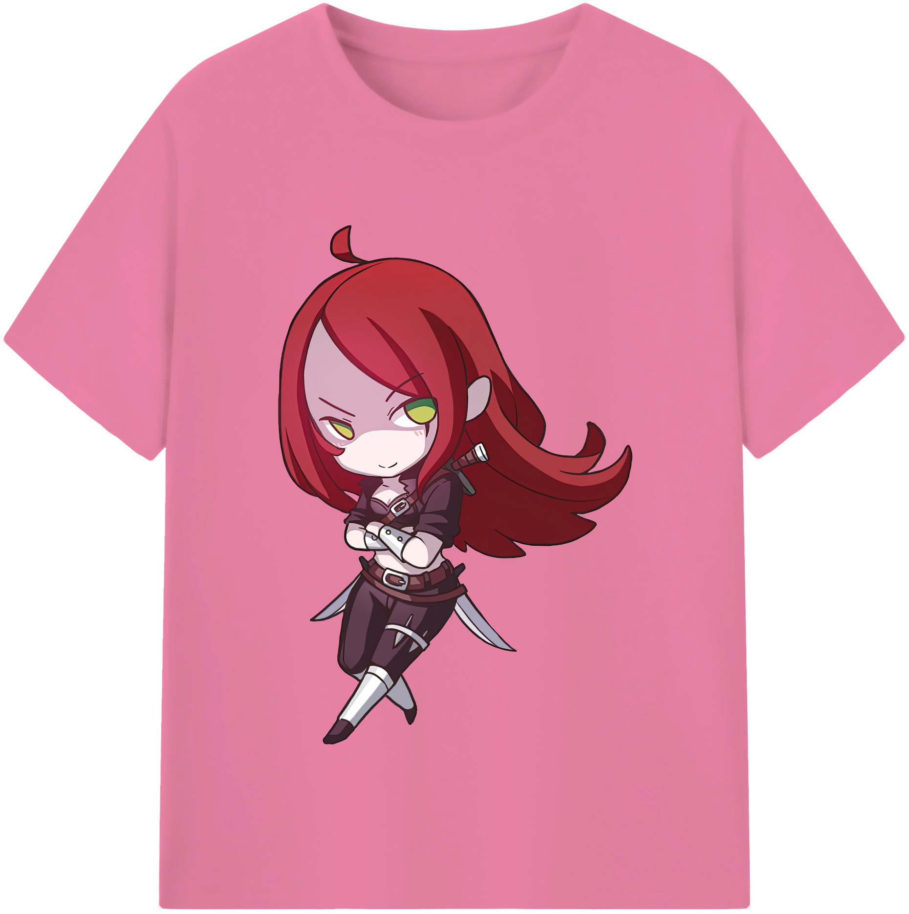 リーグ・オブ・レジェンド League of Legends LOL 綿100％半袖Tシャツ（フロントプリント）